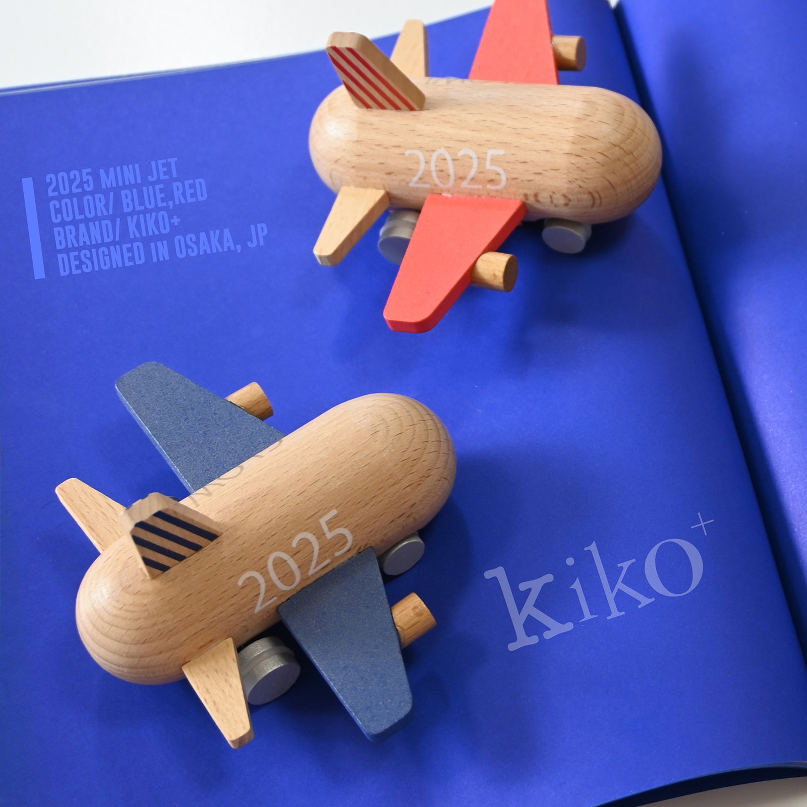 kiko+】2025 mini jet｜年号入り飛行機✈︎出産祝いに｜おしゃれな木の